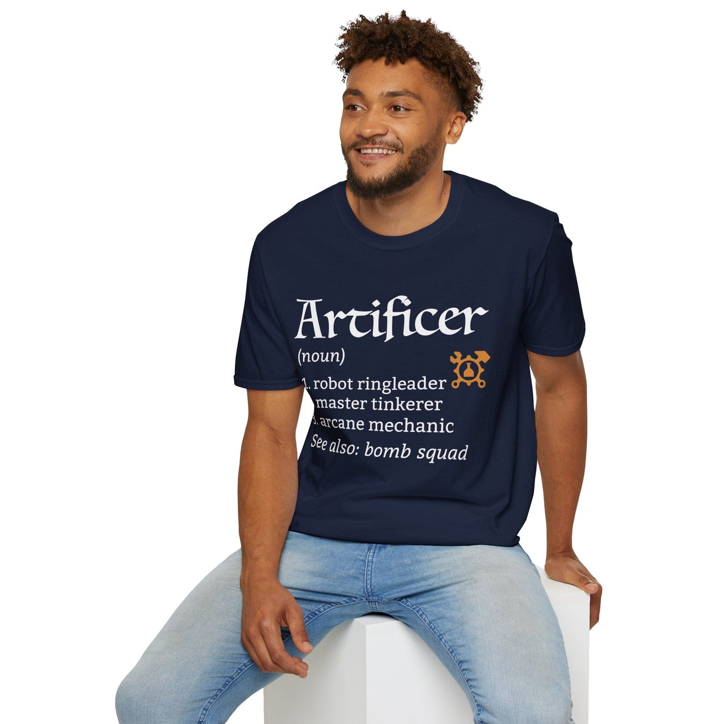 Printify T-Shirt Artificer Class Definition T-Shirt – Funny DnD Definition Tee