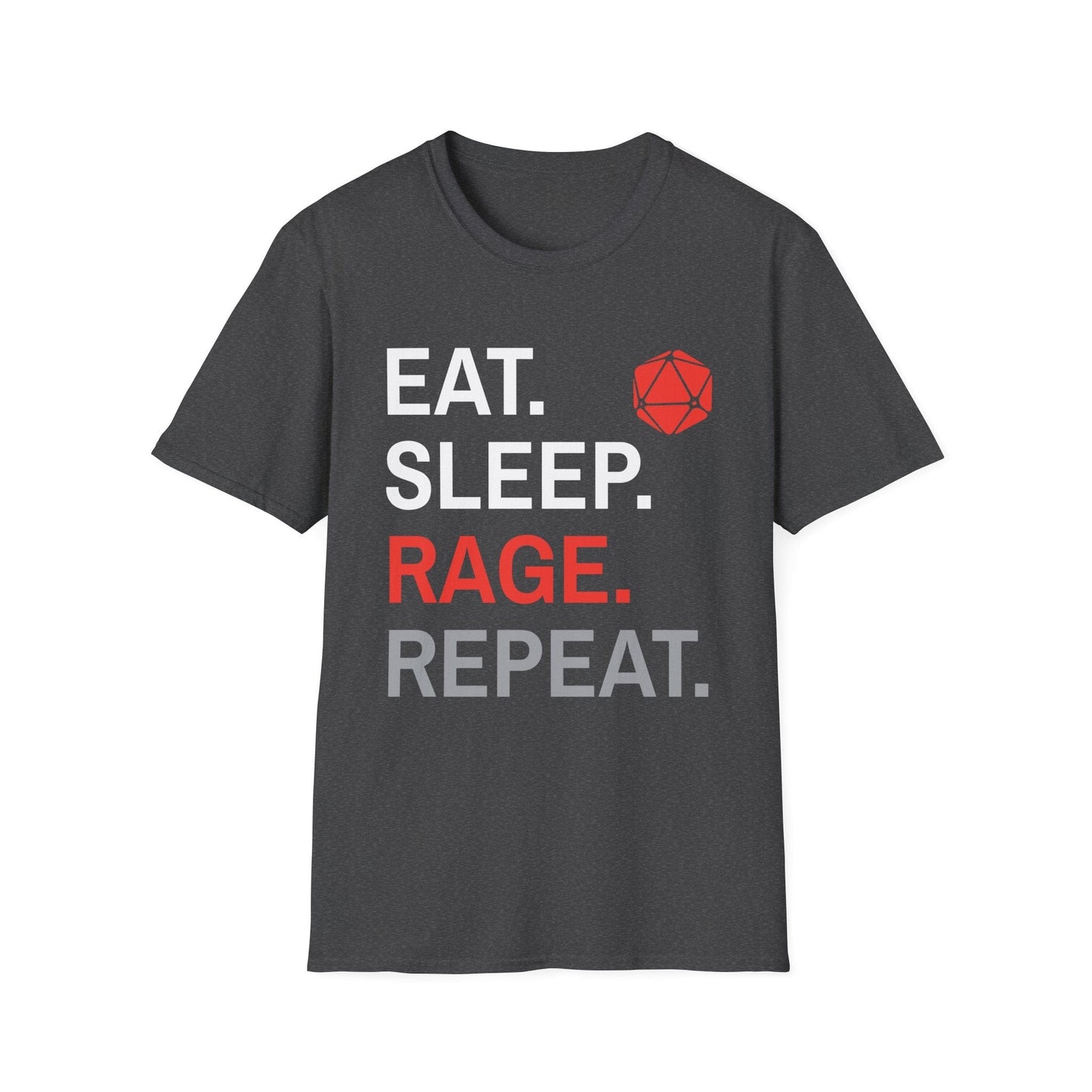 Printify T-Shirt Dark Heather / S Barbarian T-Shirt – Eat Sleep Rage Repeat