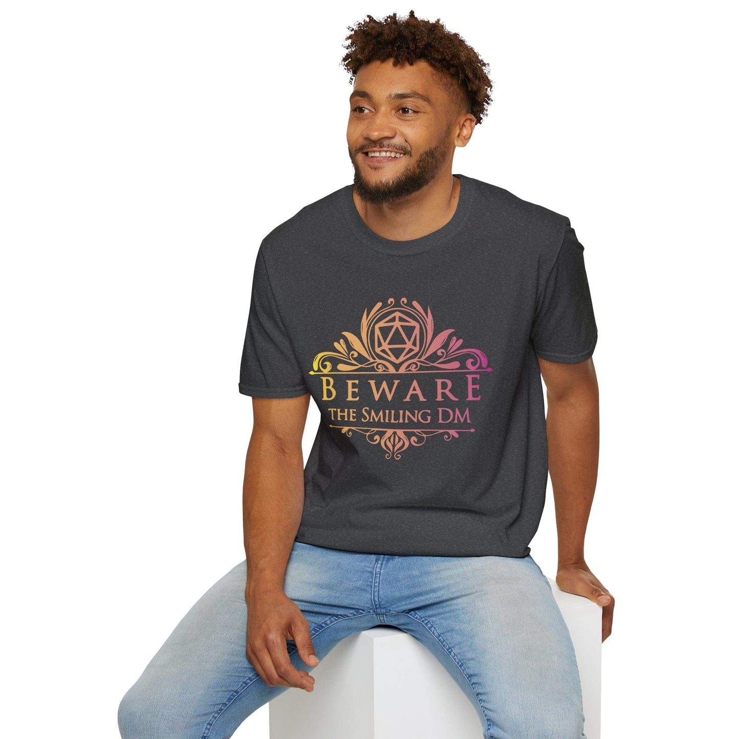 Printify T-Shirt Beware the Smiling DM Shirt