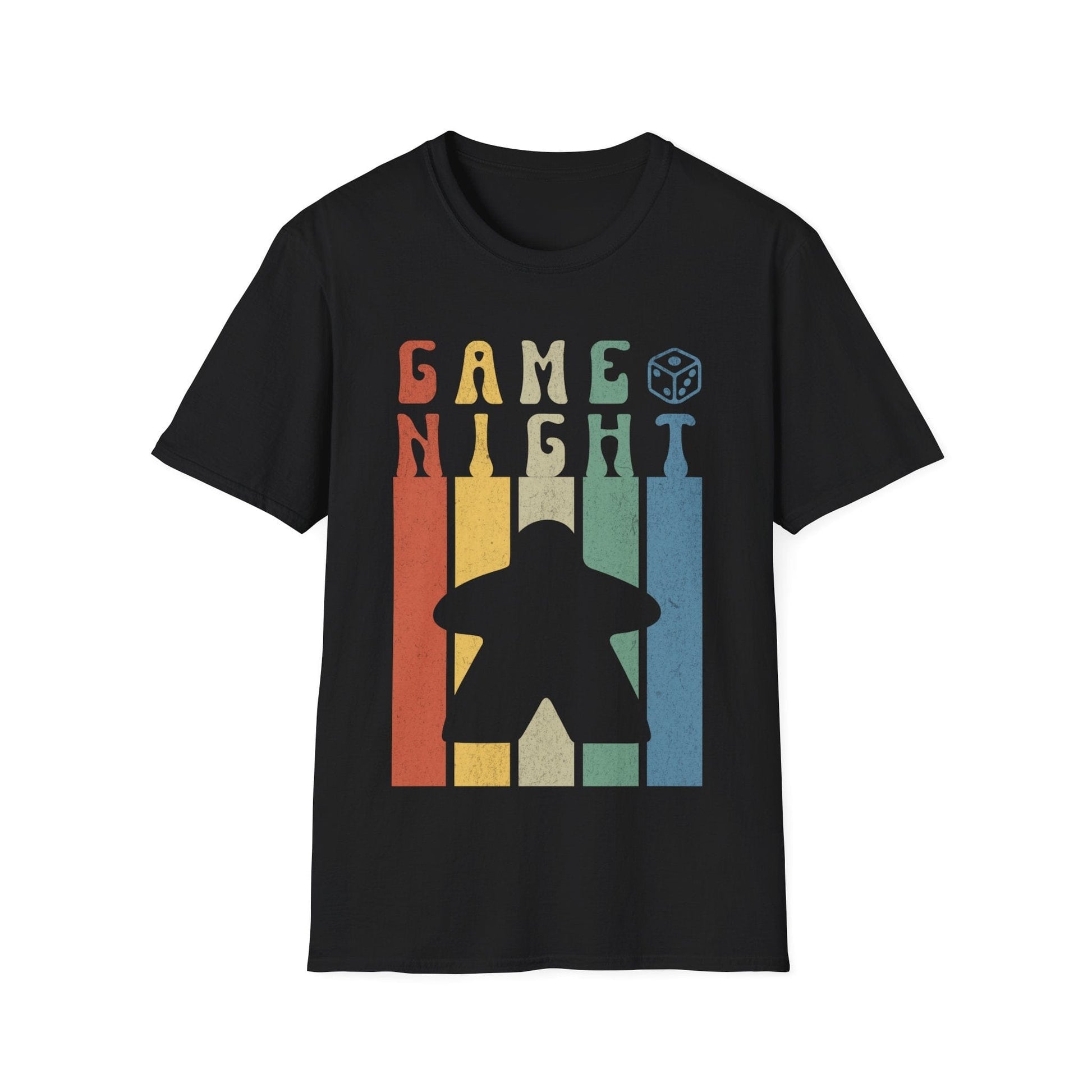 Printify T-Shirt Black / S Board Game Night Shirt