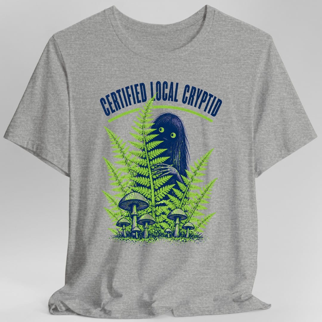 Printify T-Shirt Sport Grey / S Certified Local Cryptid Riso T-Shirt