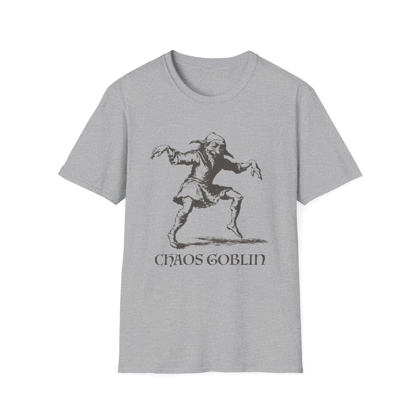 Printify T-Shirt Heather Grey / S Chaos Goblin Shirt