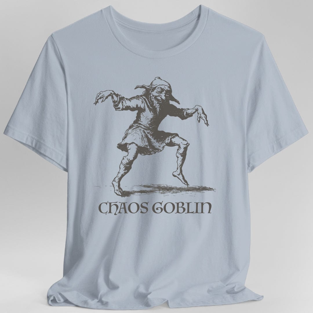 Printify T-Shirt Light Blue / S Chaos Goblin Shirt