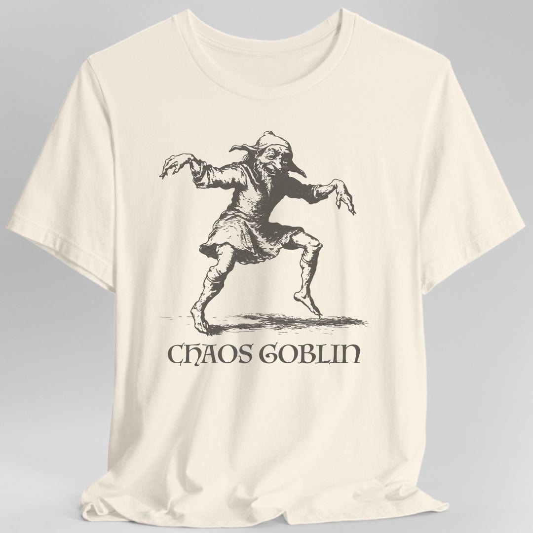 Printify T-Shirt Natural / S Chaos Goblin Shirt