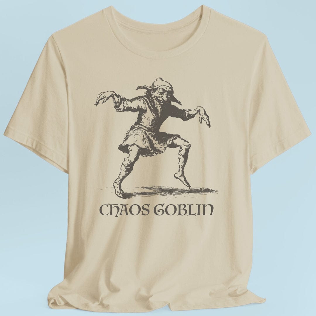 Printify T-Shirt Sand / S Chaos Goblin Shirt