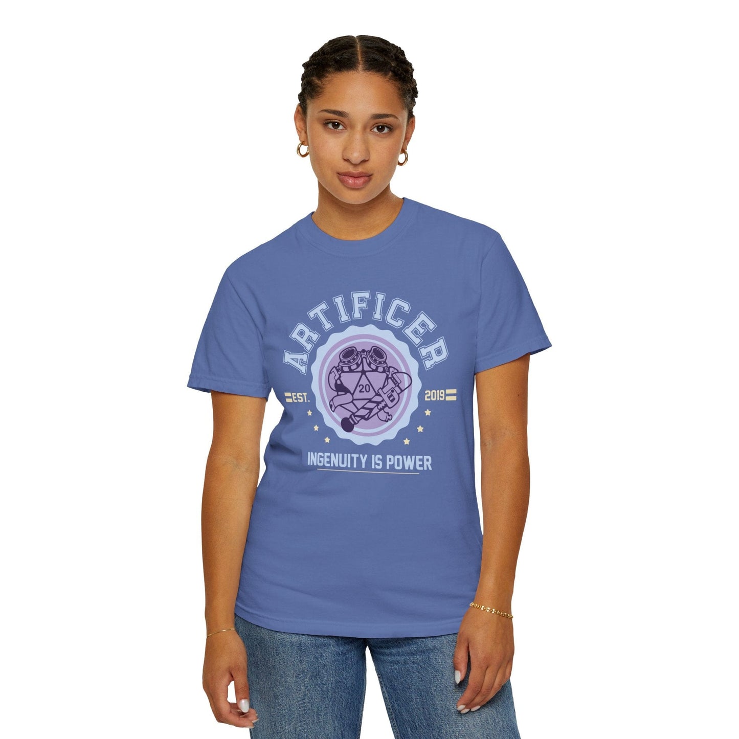 Printify T-Shirt Cute Artificer University T-Shirt - Comfort Colors