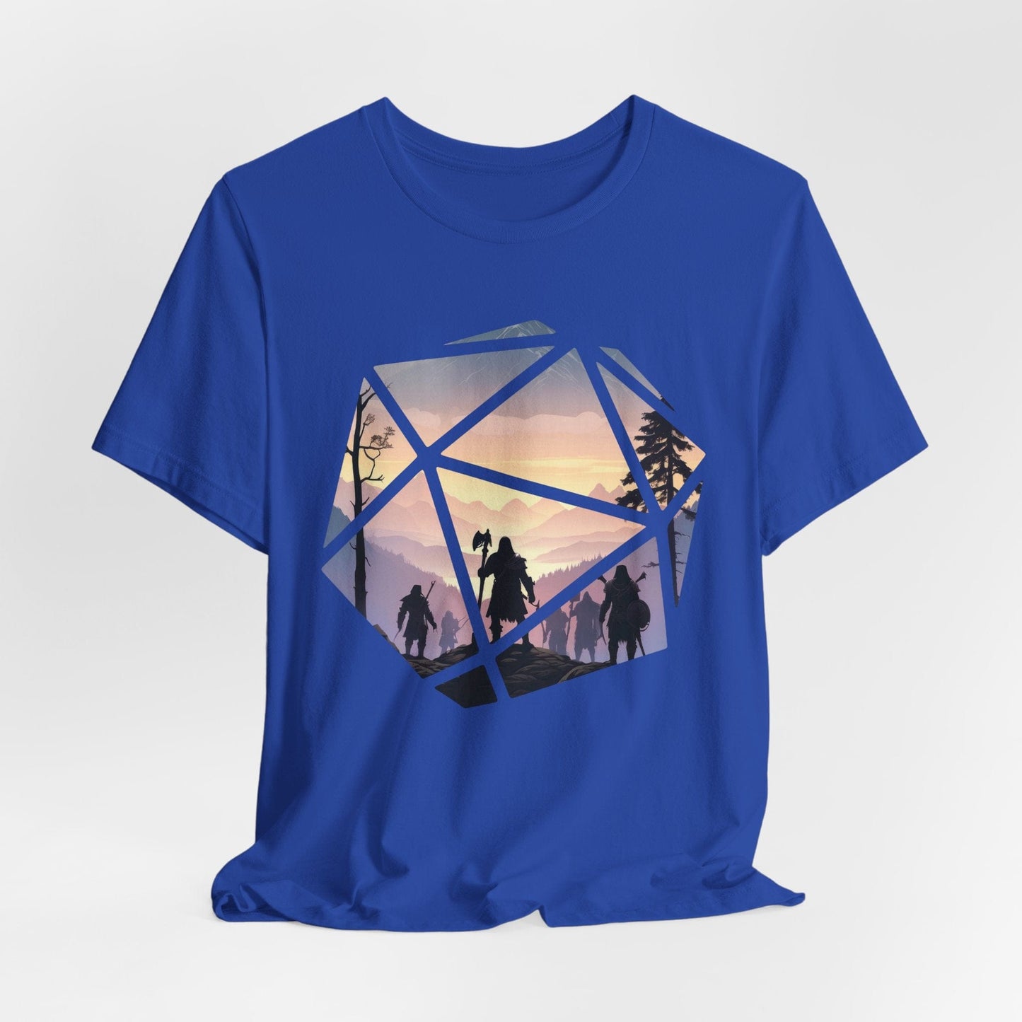 Printify T-Shirt Royal / S D&D D20 Landscape T-shirt