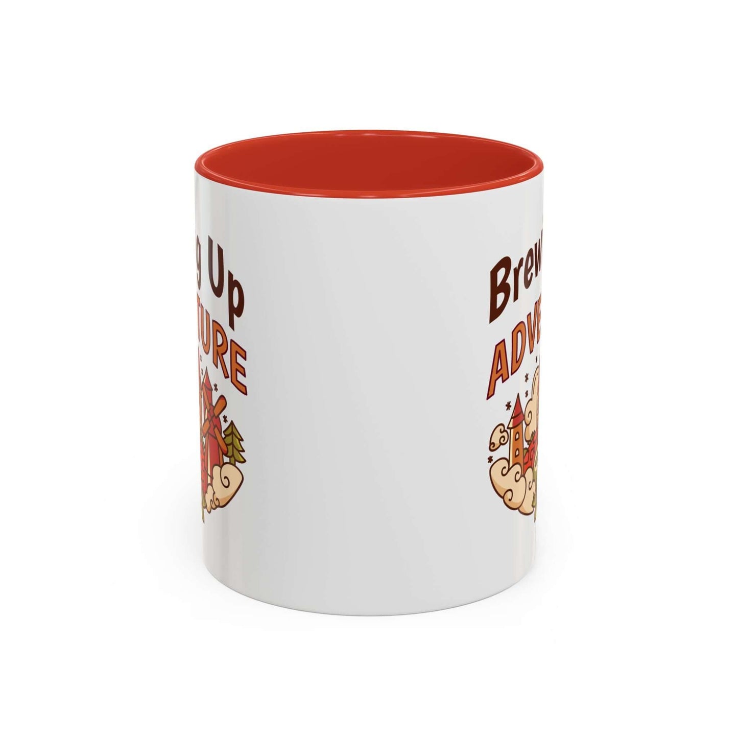 Printify Mug 11oz / Red D&D DM Mug Brewing Up Adventure