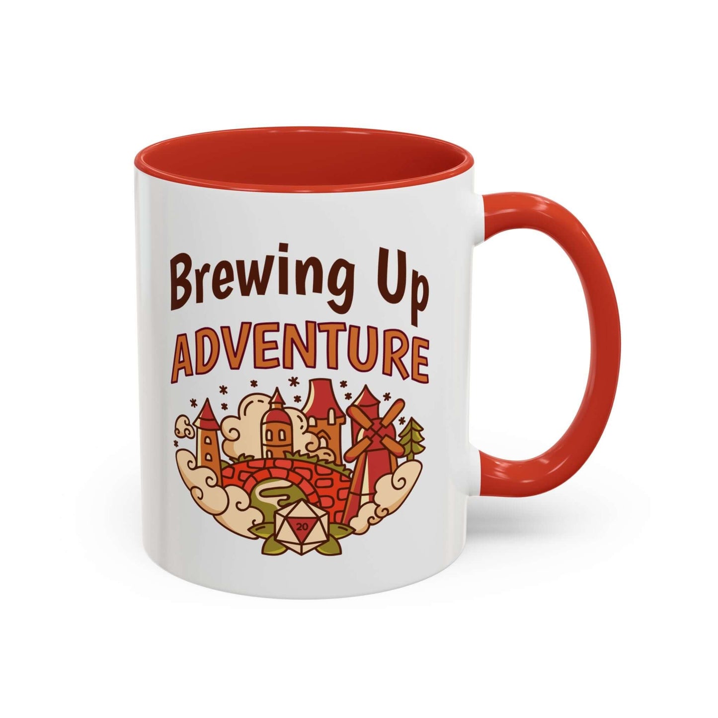 Printify Mug D&D DM Mug Brewing Up Adventure