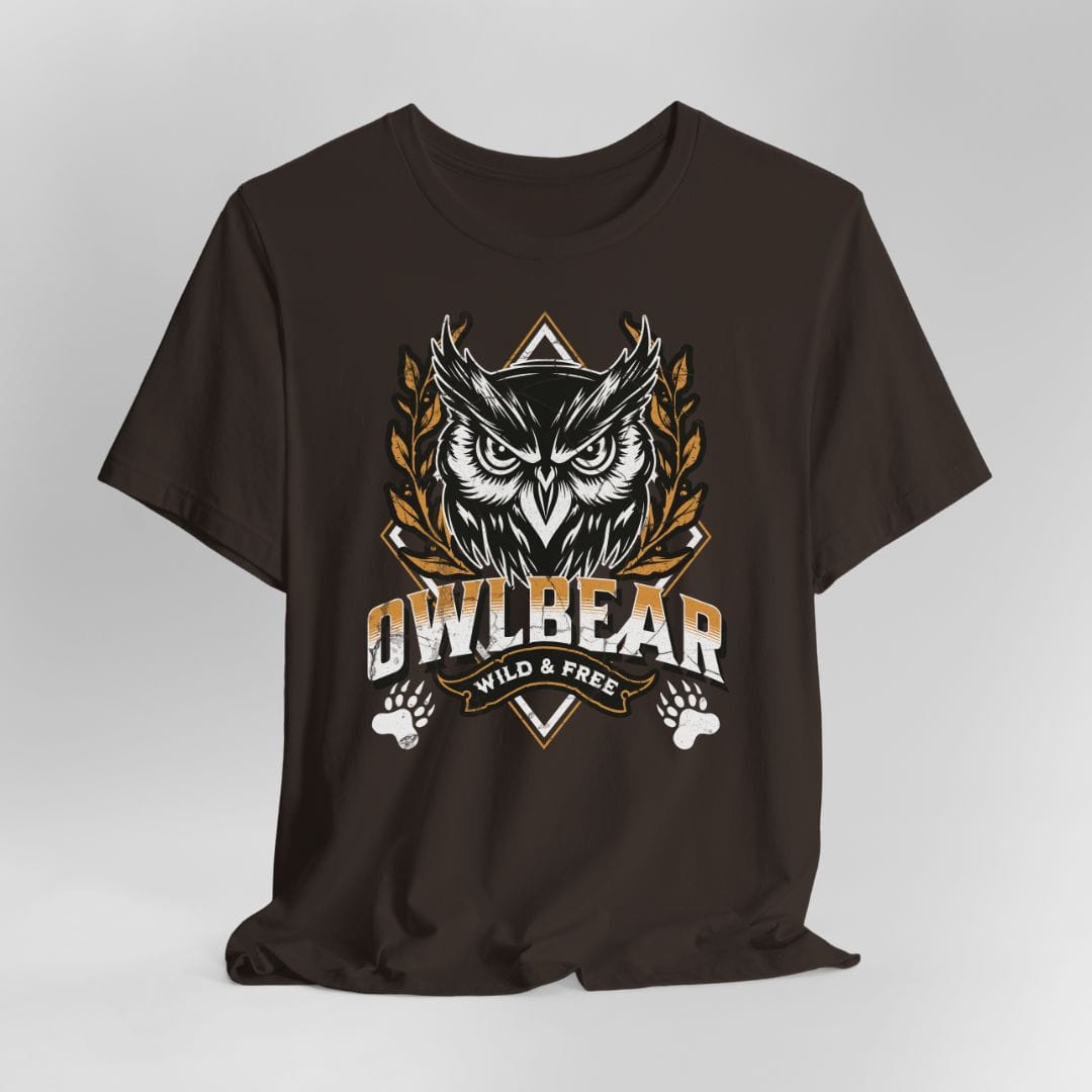Printify T-Shirt Dark Chocolate / S D&D Owlbear Shirt