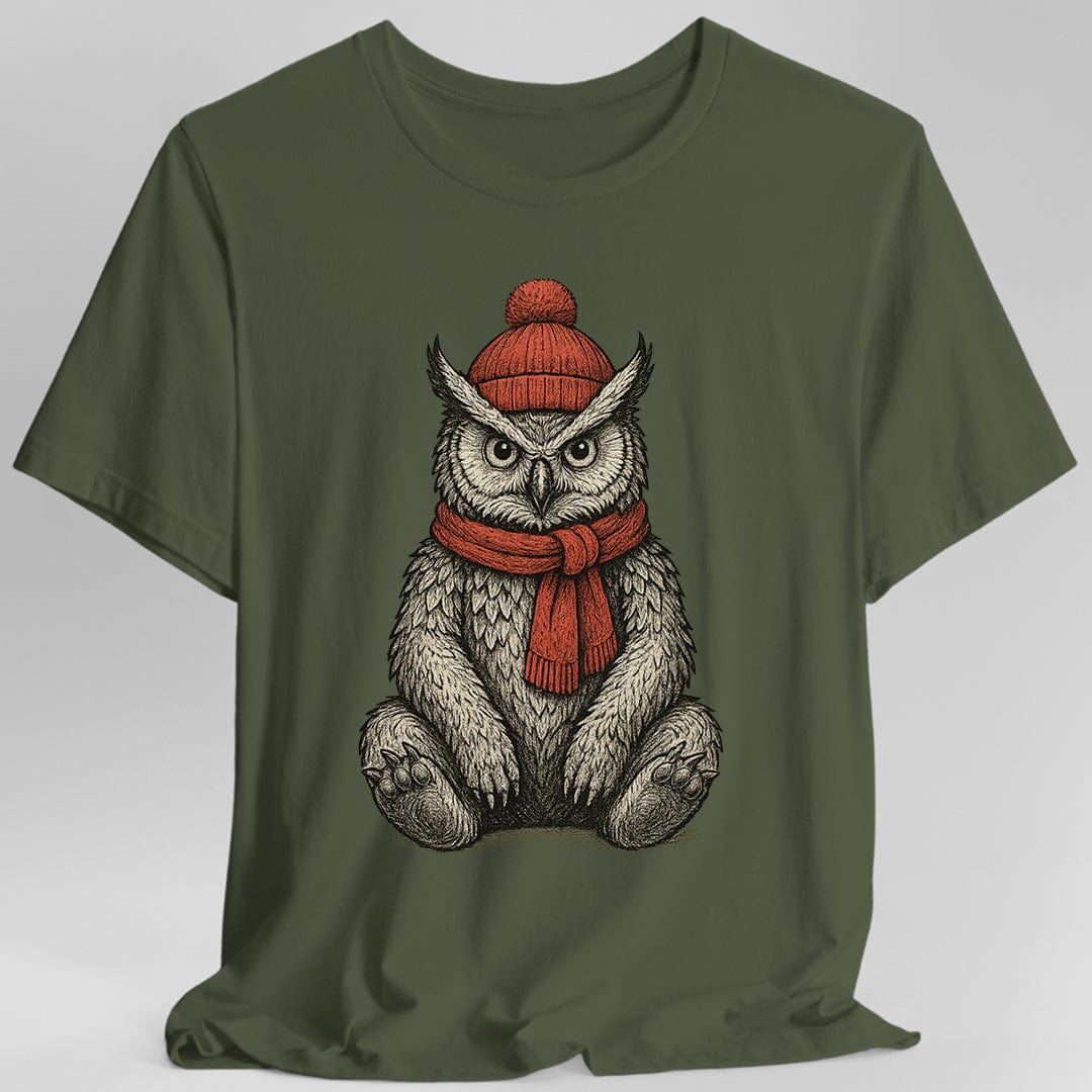 Printify T-Shirt Military Green / S D&D Vintage Owlbear Shirt