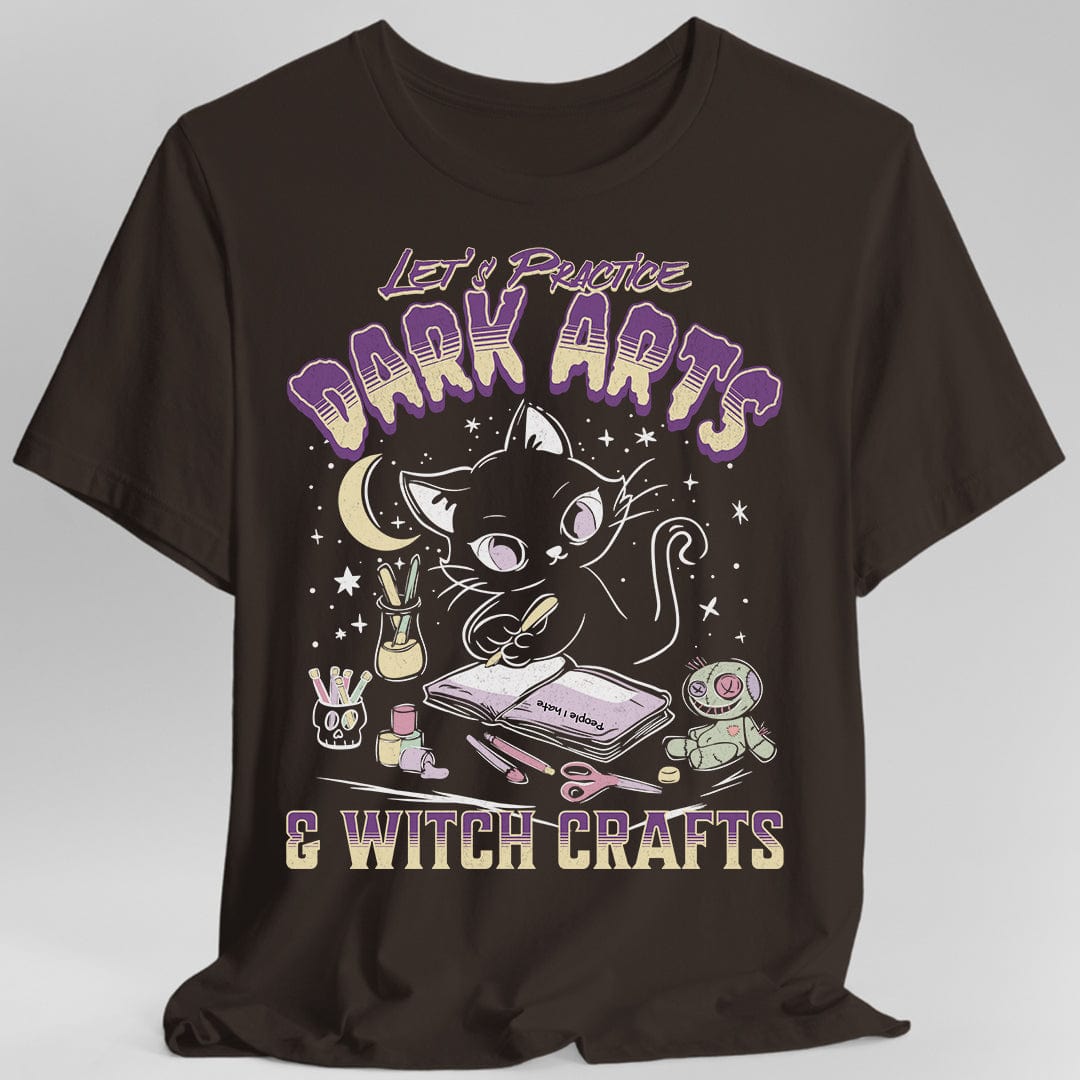 Printify T-Shirt Dark Chocolate / S Dark Arts & Witch Crafts Shirt