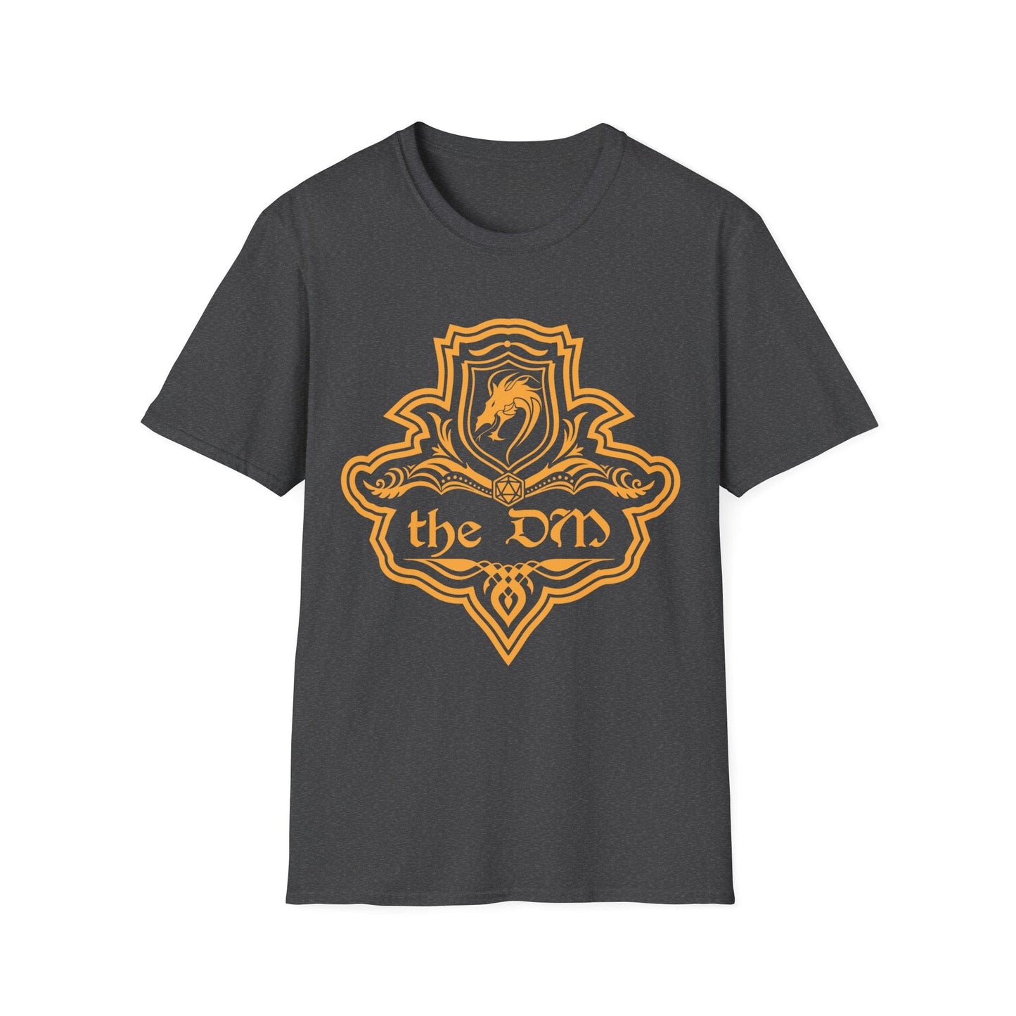 Printify T-Shirt Dark Heather / S DnD Dungeon Master Emblem T-Shirt