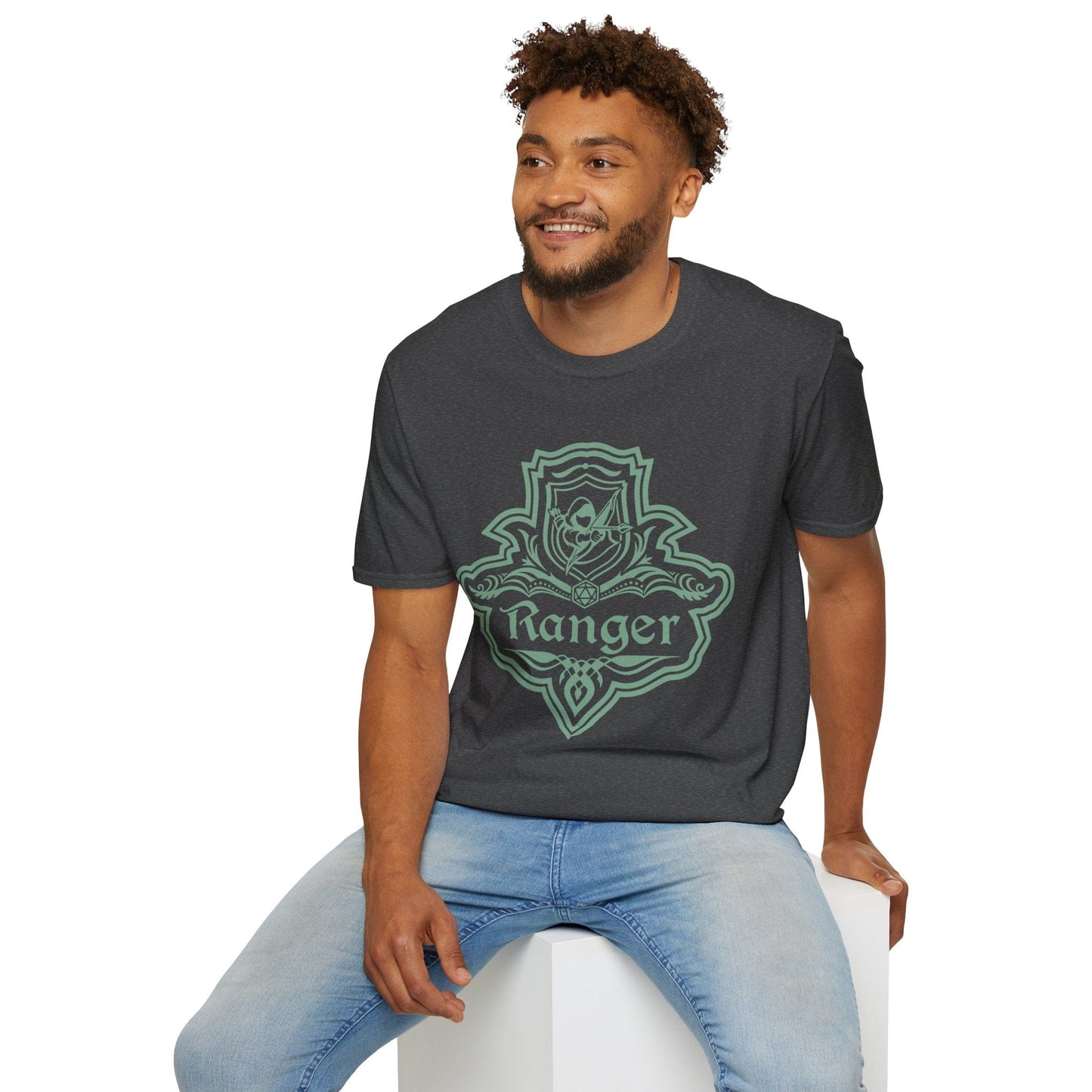 Printify T-Shirt DnD Ranger Class Emblem T-Shirt