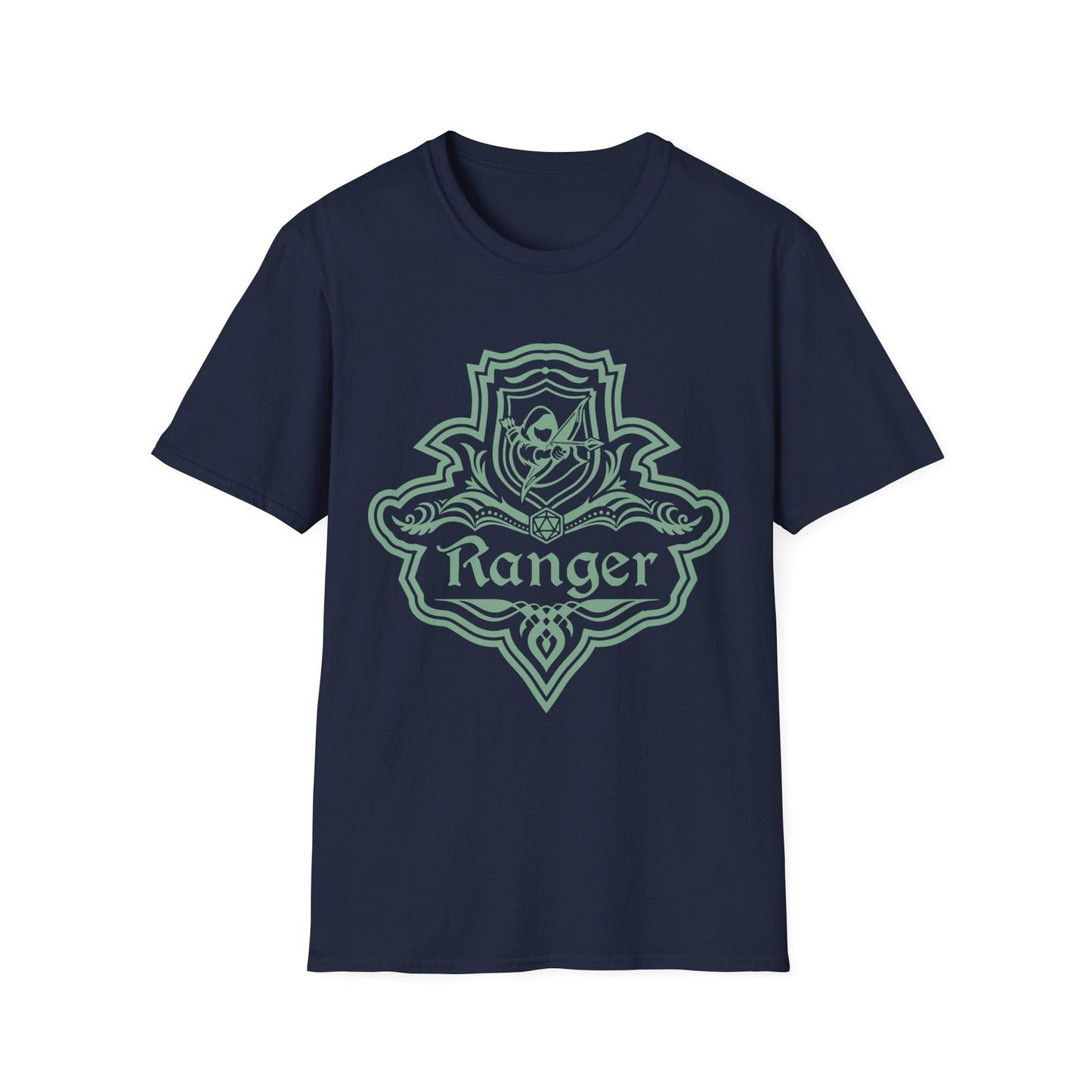 Printify T-Shirt Navy / S DnD Ranger Class Emblem T-Shirt