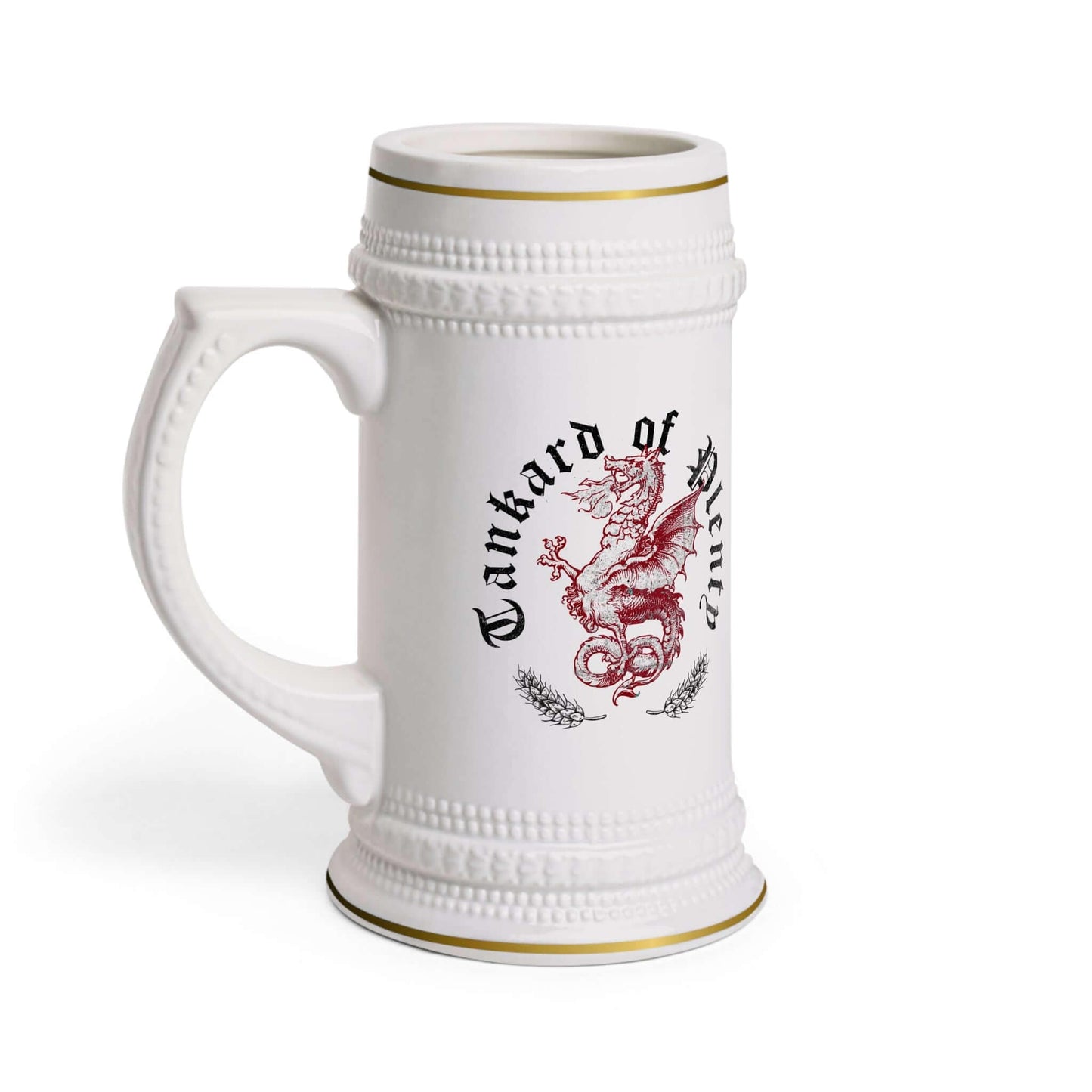 Printify Mug 22oz DnD Tankard of Plenty Beer Stein