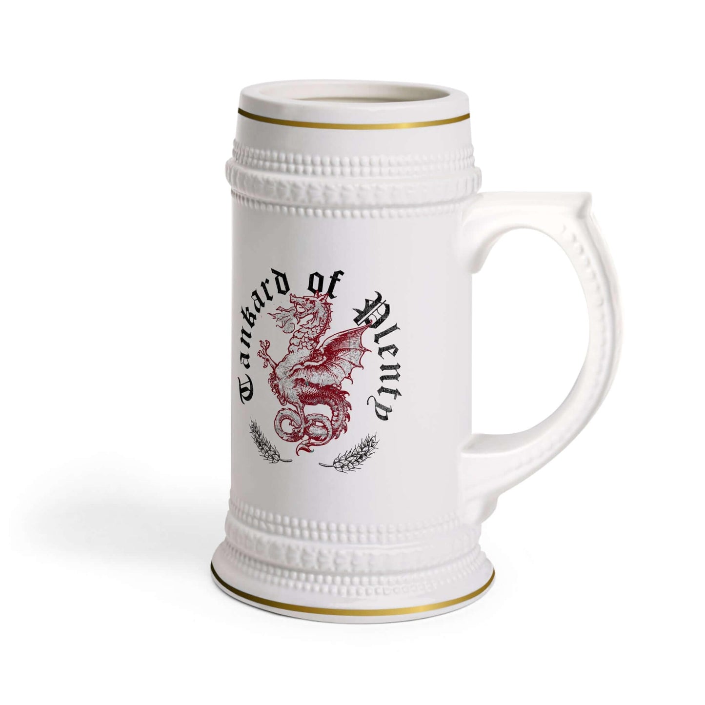 Printify Mug 22oz DnD Tankard of Plenty Beer Stein