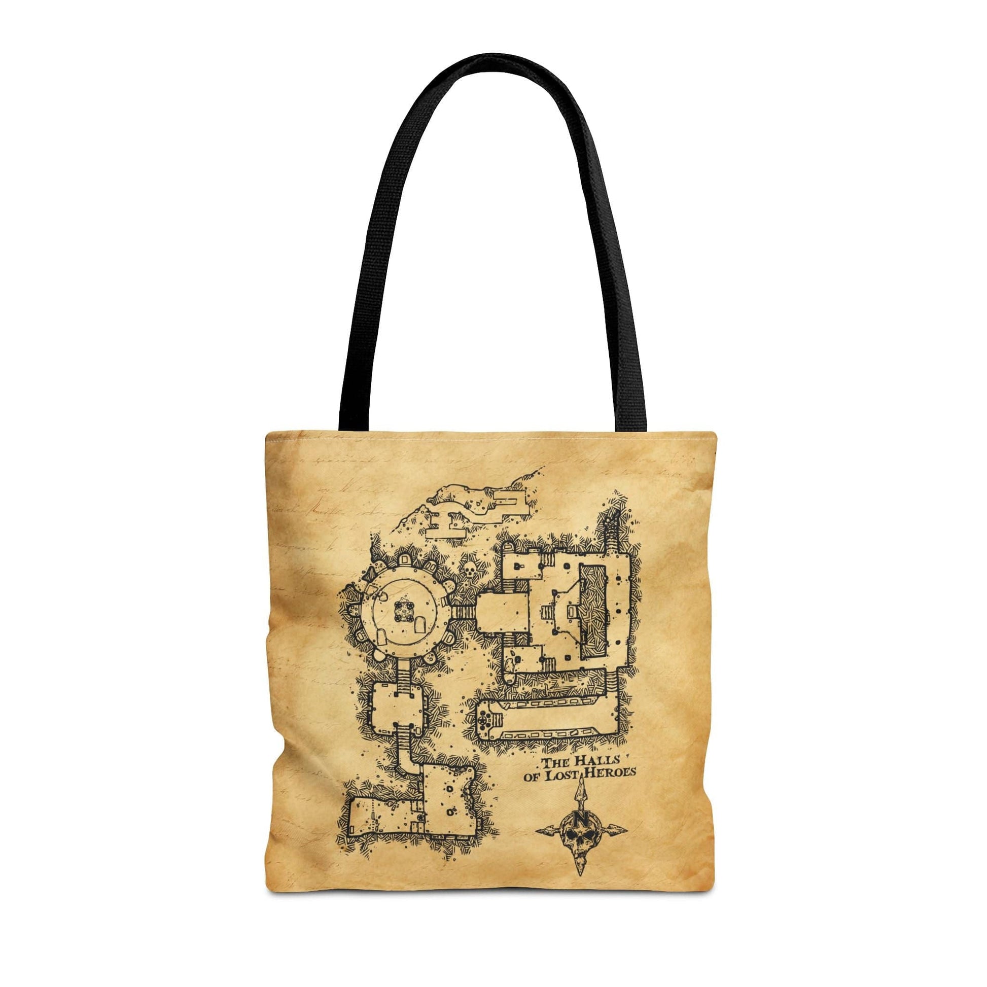 Printify Bags Dungeon Map D&D Tote Bag