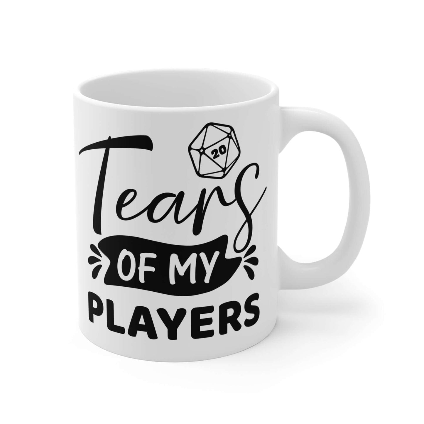 Printify Mug 11oz Dungeon Master Mug - Tears of My Players