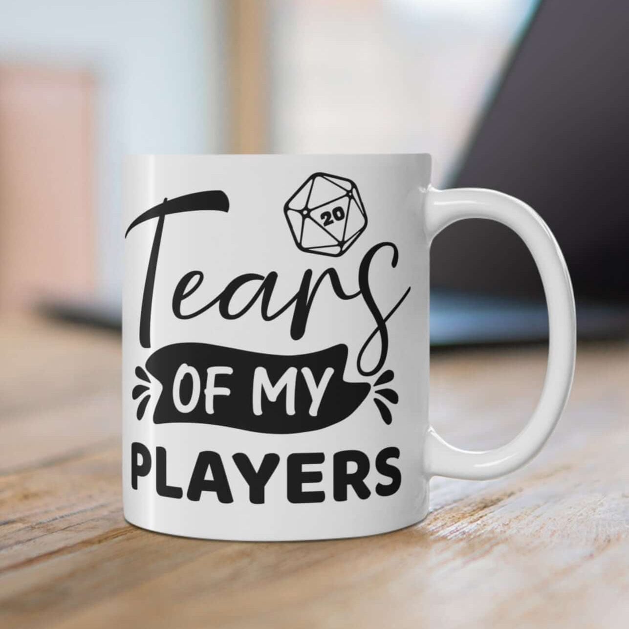 Printify Mug 11oz Dungeon Master Mug - Tears of My Players
