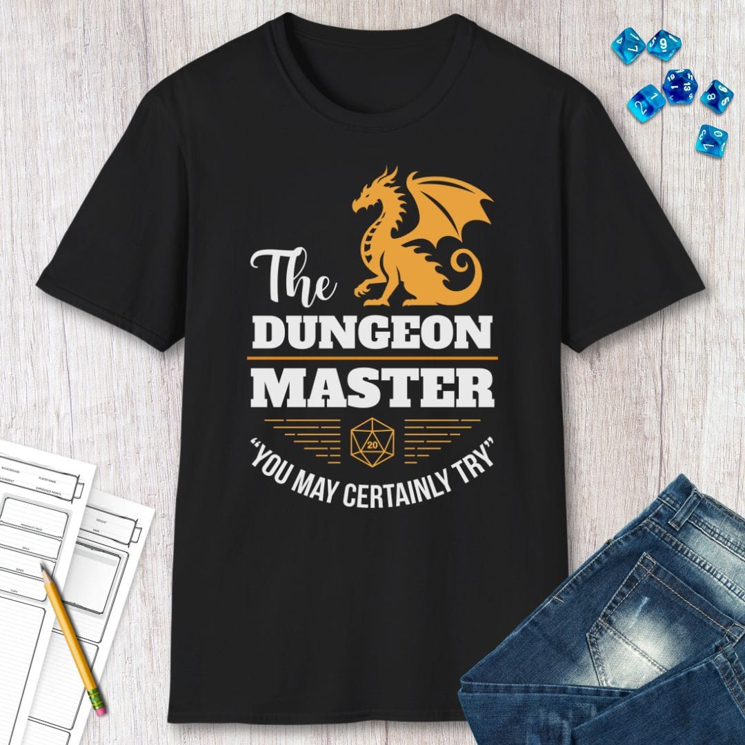 Printify T-Shirt Dungeon Master Shirt
