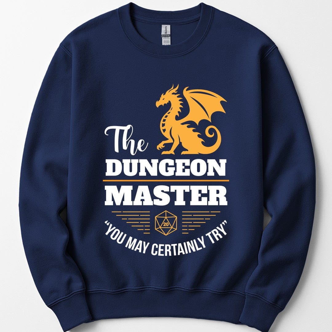 Printify Sweatshirt Navy / S Dungeon Master Sweatshirt