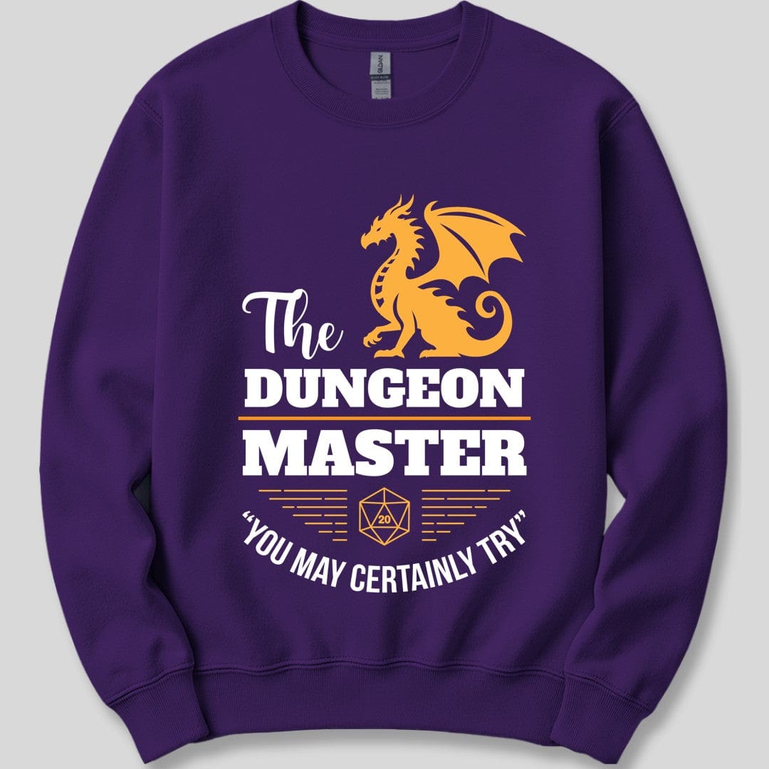 Printify Sweatshirt Purple / S Dungeon Master Sweatshirt