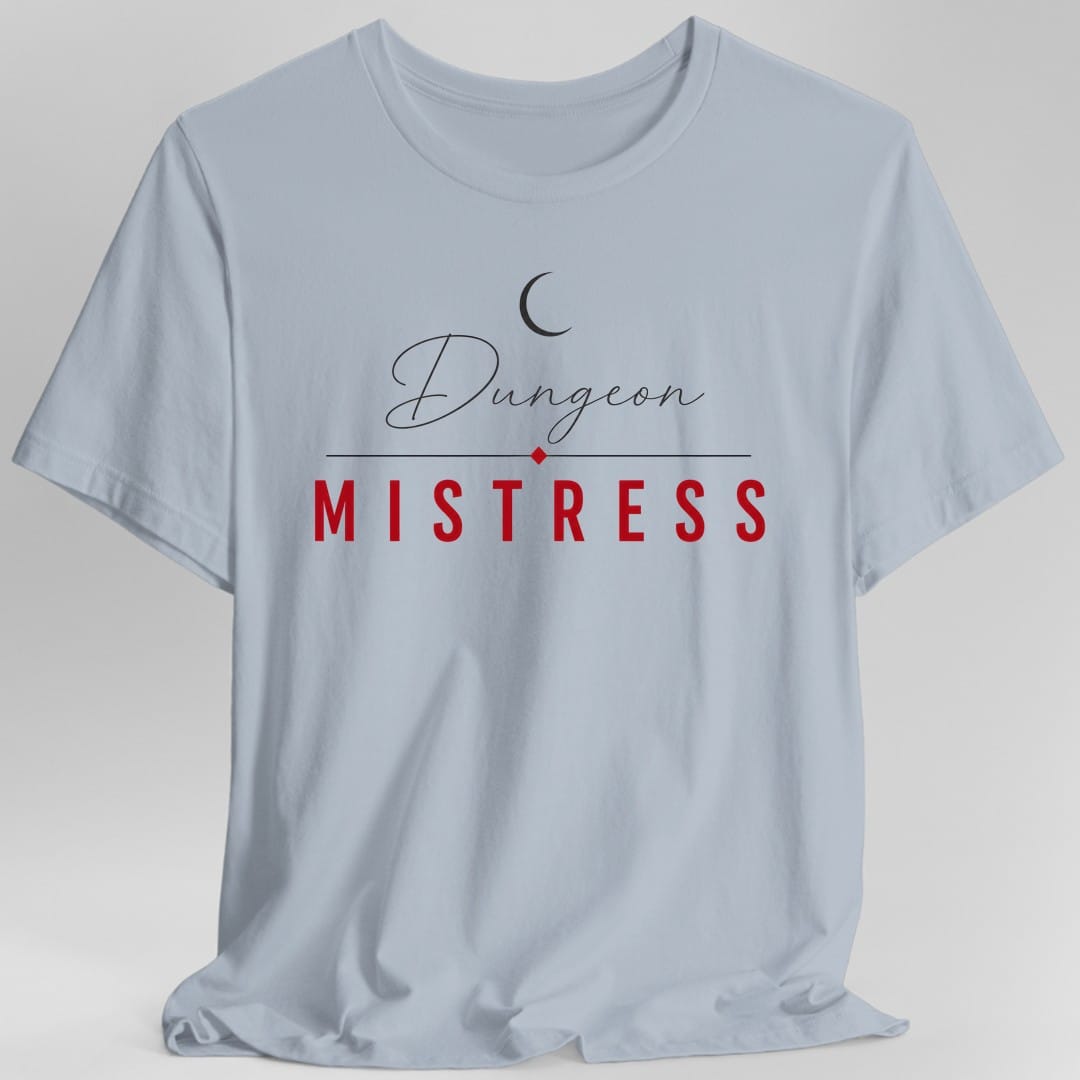 Printify T-Shirt Light Blue / S Dungeon Mistress Minimal T-Shirt