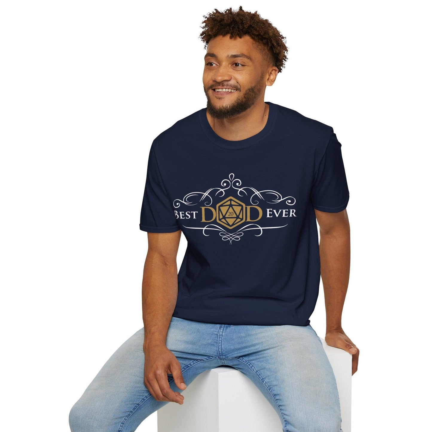Printify T-Shirt Dungeons and Dragons Dad Shirt