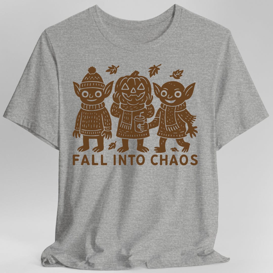 Printify T-Shirt Sport Grey / S Fall Into Chaos Goblins Tshirt