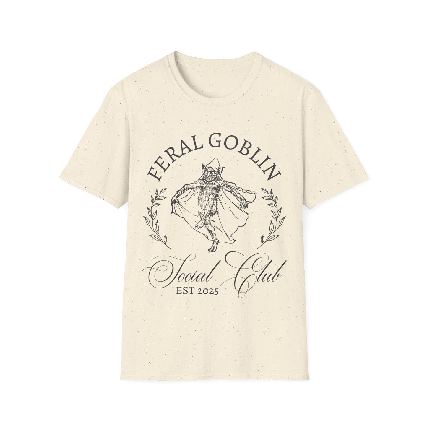 Printify T-Shirt Natural / S Feral Goblin Social Club T-shirt