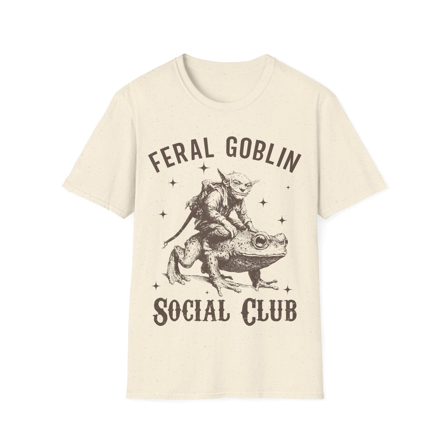 Printify T-Shirt Natural / S Feral Goblin Social Club T-shirt