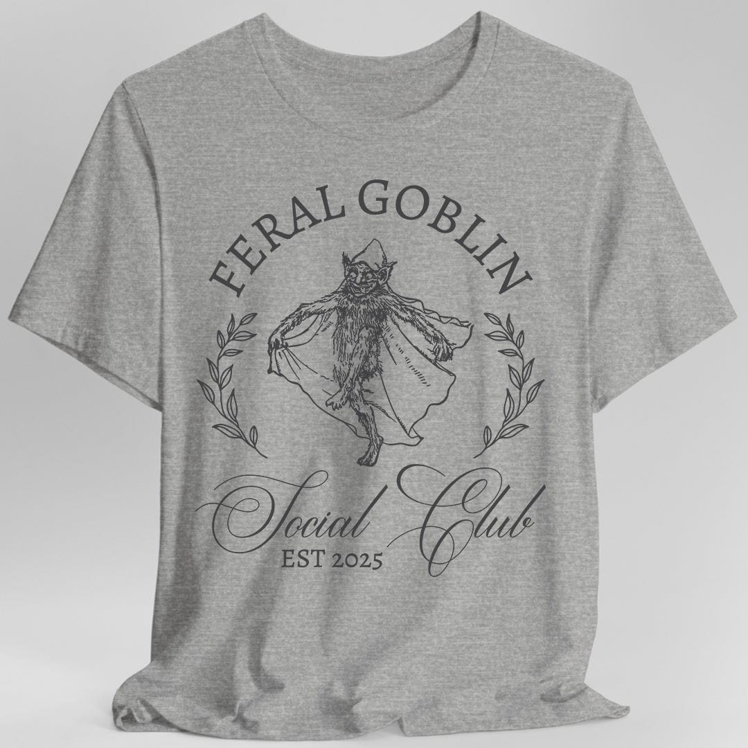 Printify T-Shirt Sport Grey / S Feral Goblin Social Club T-shirt