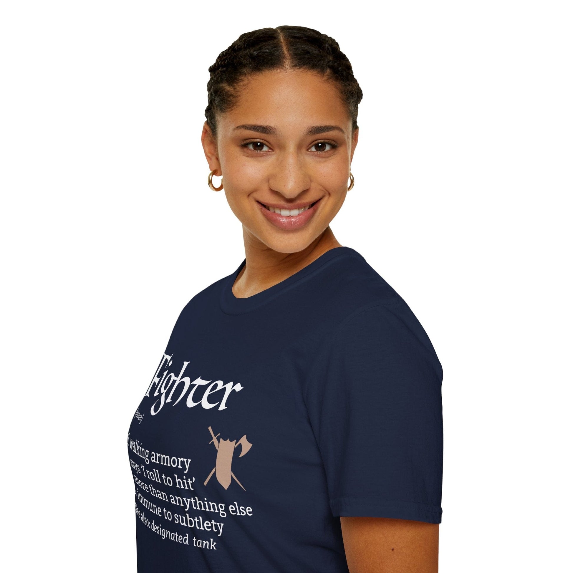 Printify T-Shirt Fighter Class Definition T-Shirt