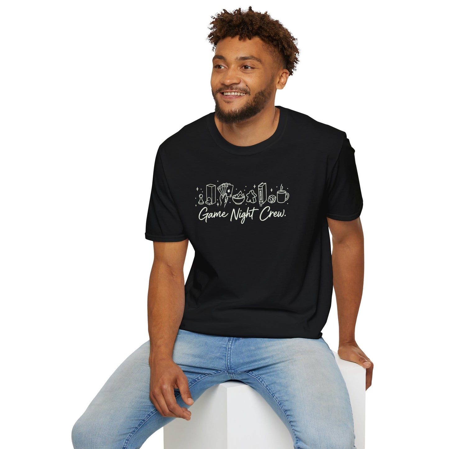 Printify T-Shirt Game Night Crew Board Game T-Shirt