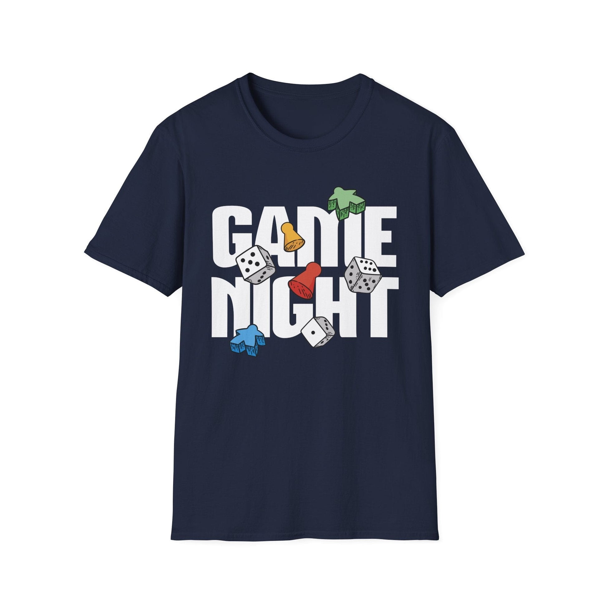 Printify T-Shirt Navy / S Game Night Shirt