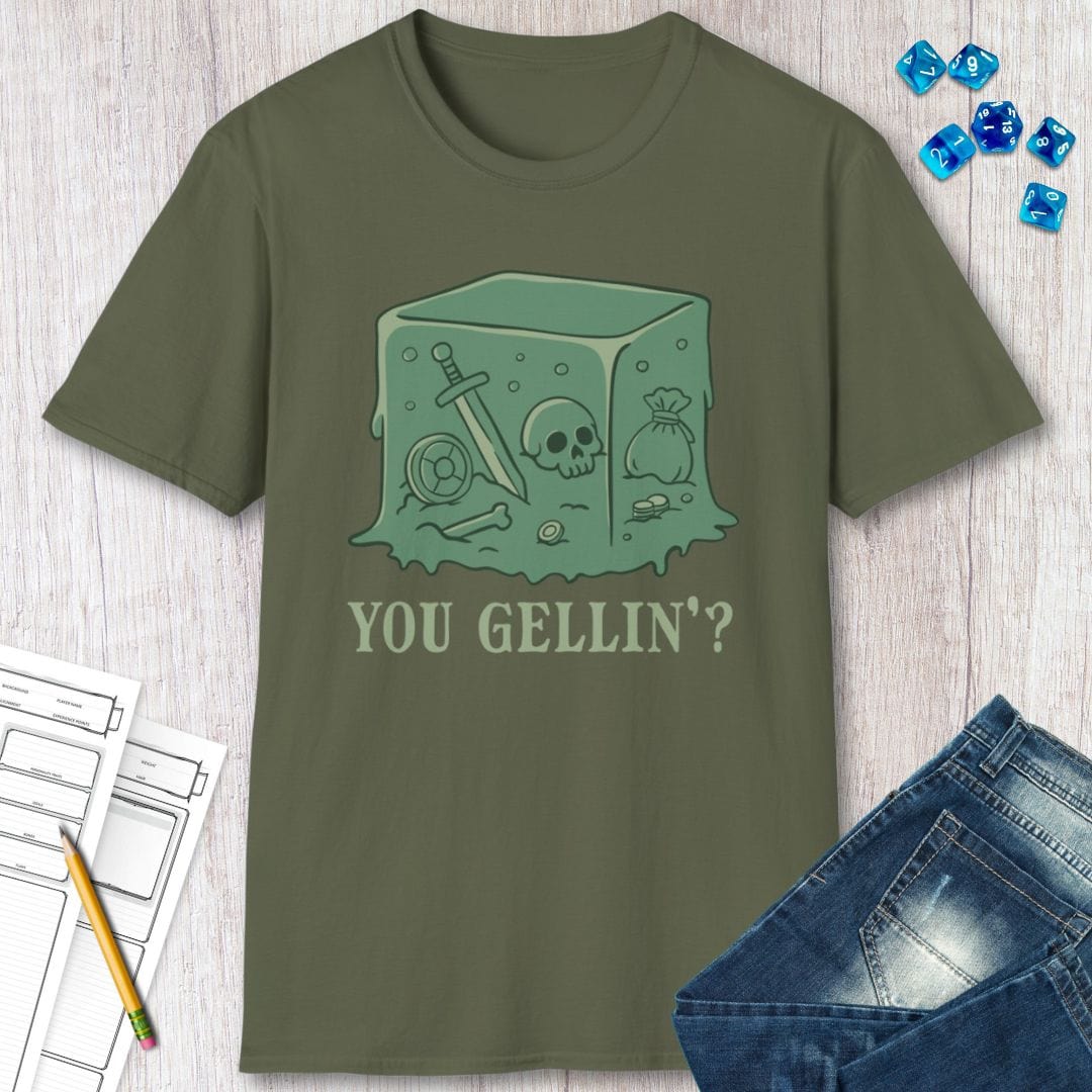 Printify T-Shirt Gelatinous Cube Shirt