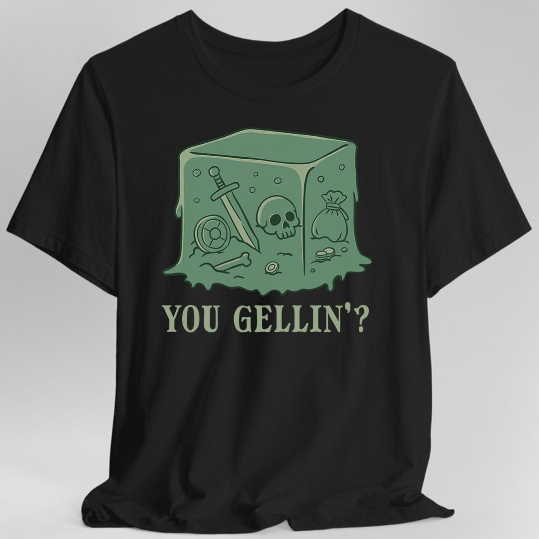 Printify T-Shirt Black / S Gelatinous Cube Shirt