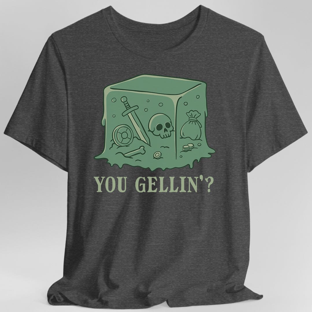 Printify T-Shirt Dark Heather / S Gelatinous Cube Shirt