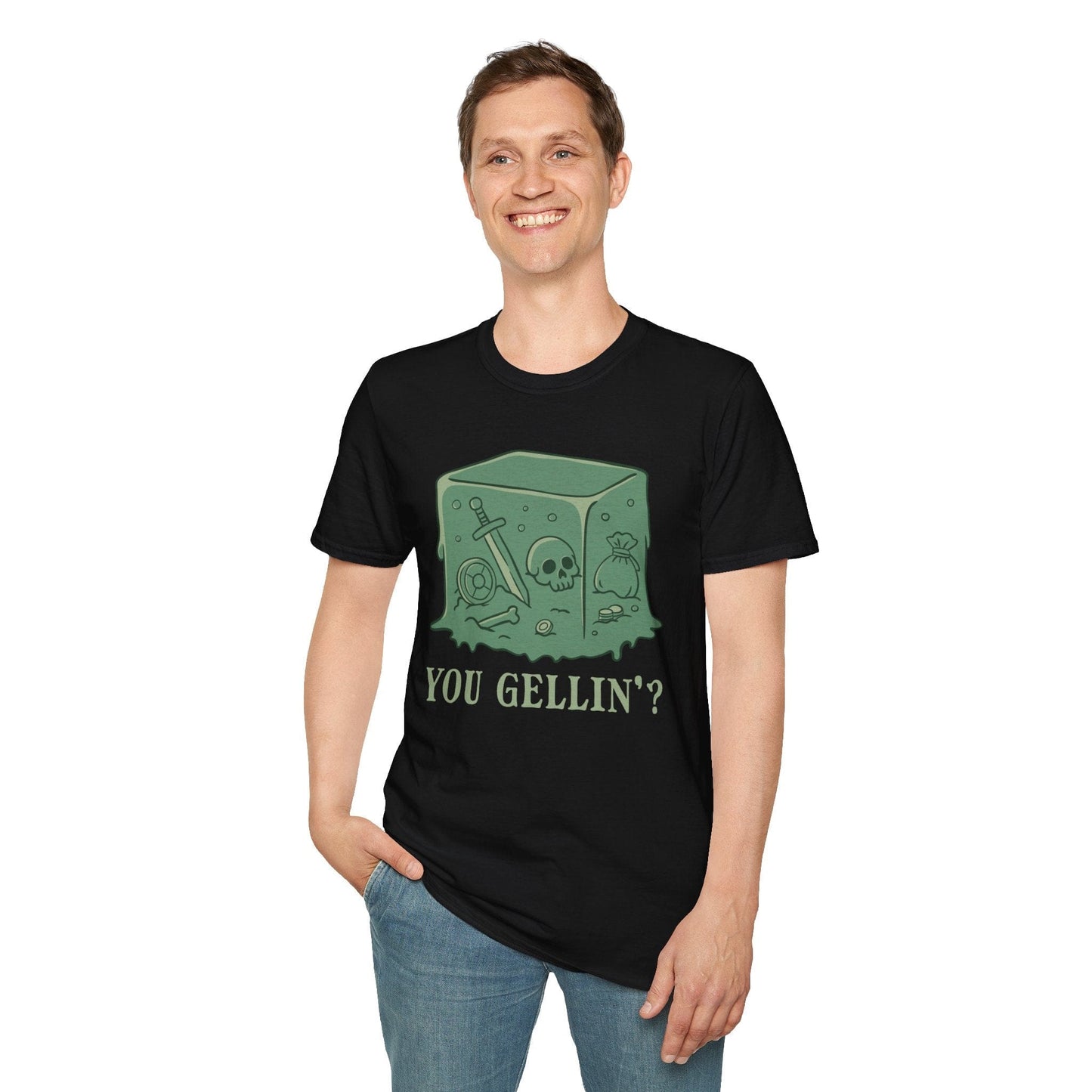 Printify T-Shirt Gelatinous Cube T-shirt