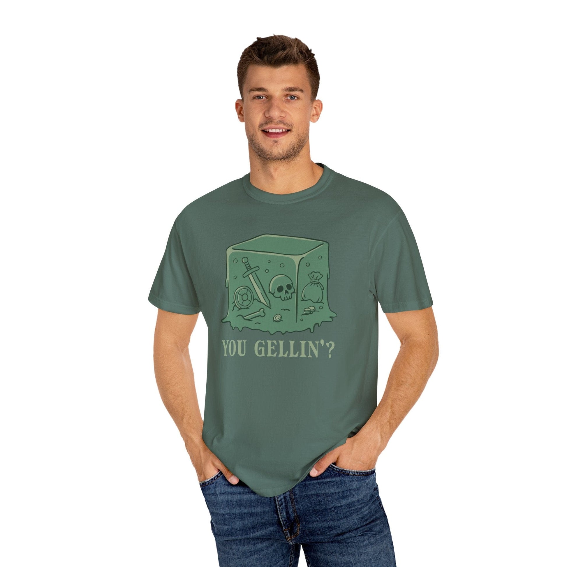 Printify T-Shirt Gelatinous Cube T-shirt - Comfort Colors