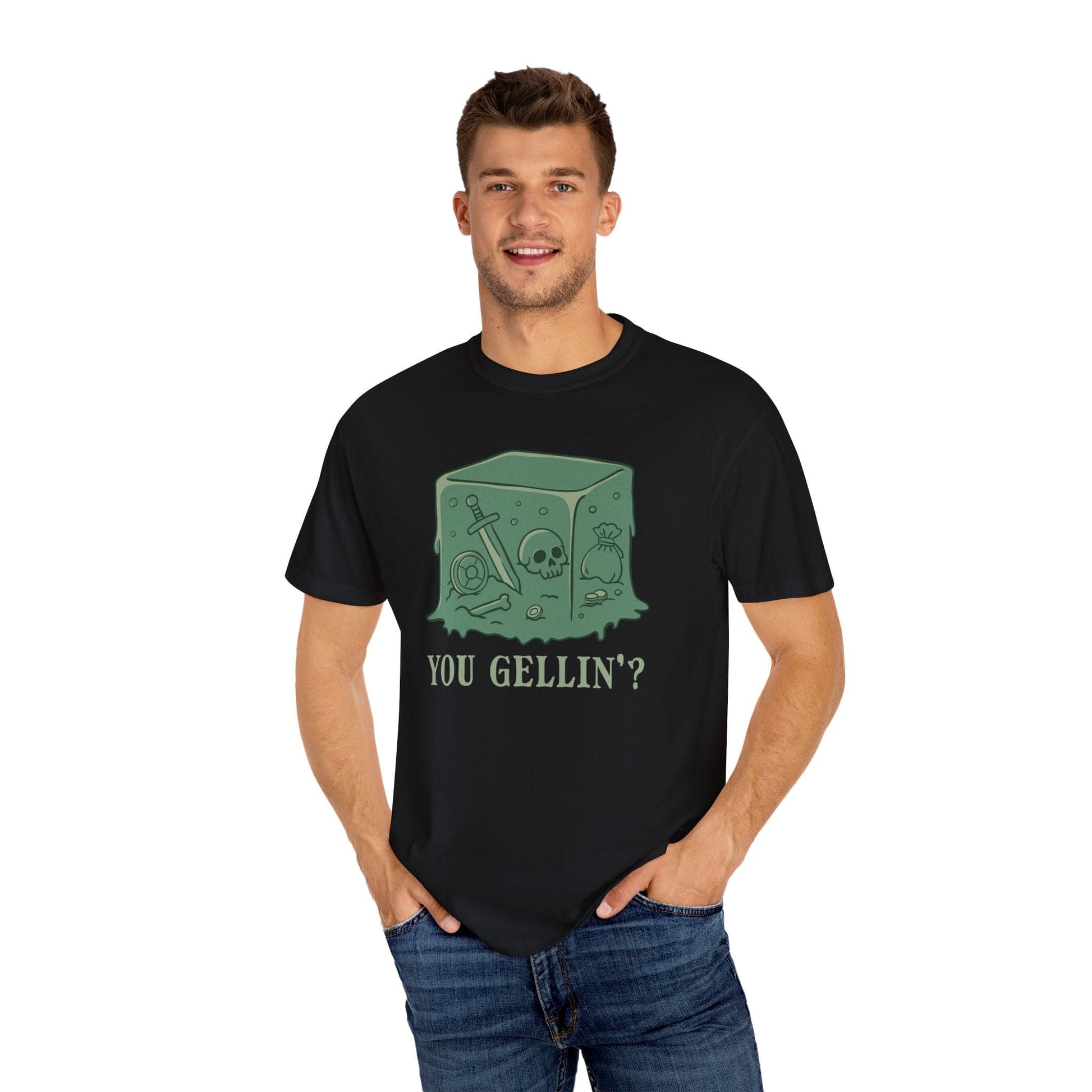Printify T-Shirt Gelatinous Cube T-shirt - Comfort Colors