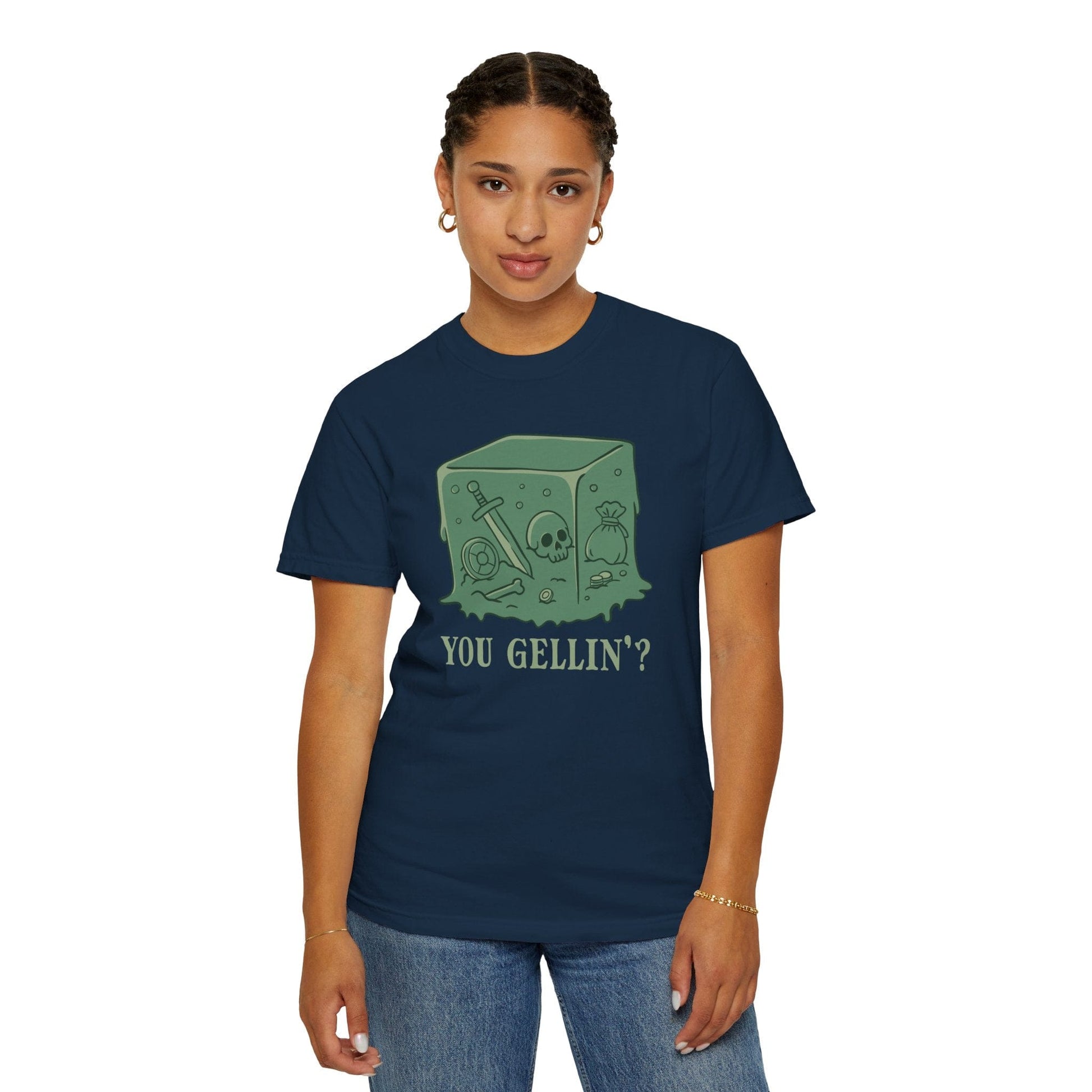 Printify T-Shirt Gelatinous Cube T-shirt - Comfort Colors