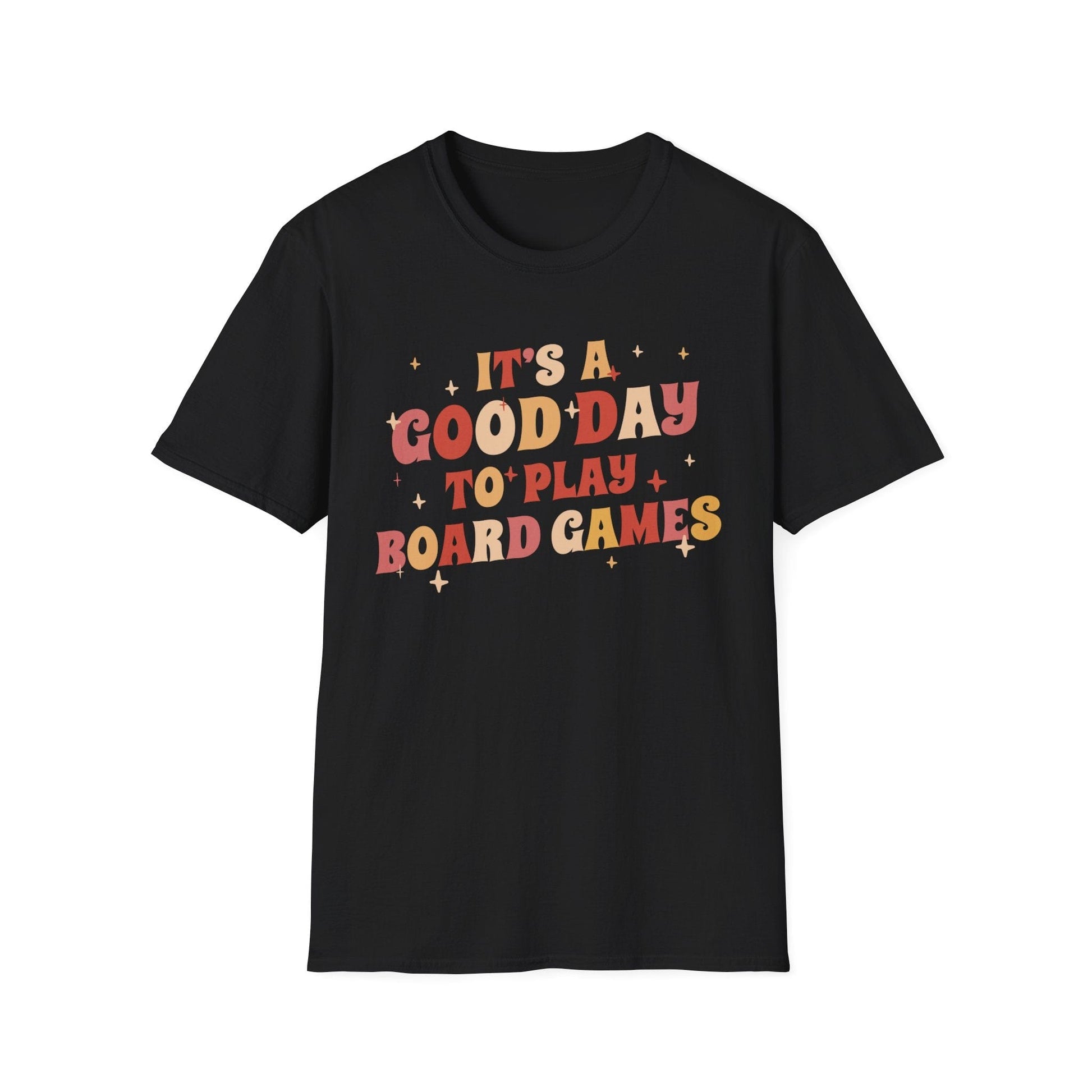 Printify T-Shirt Black / S Good Day to Play Board Games T-Shirt