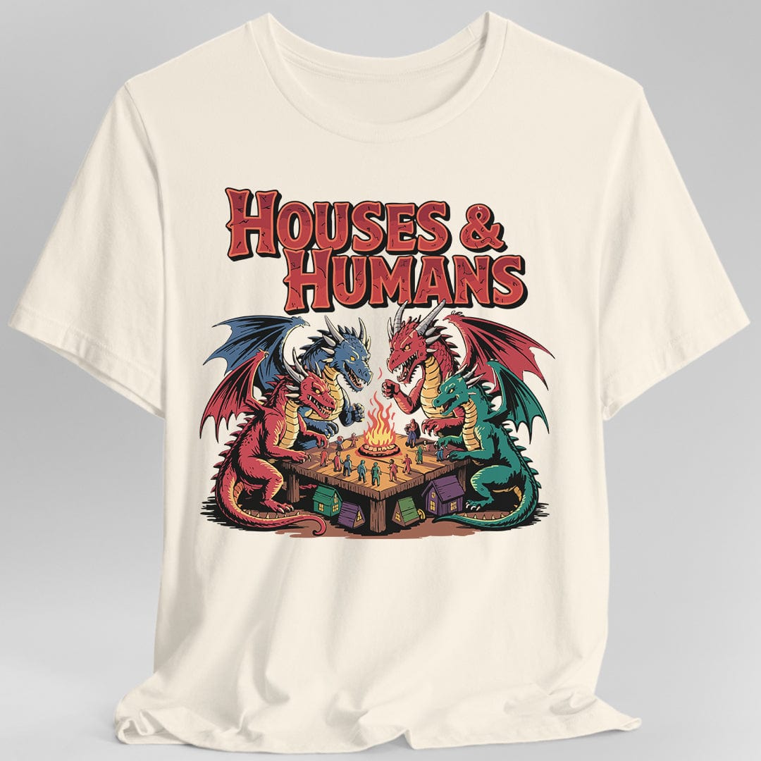Printify T-Shirt Natural / S Houses & Humans Shirt