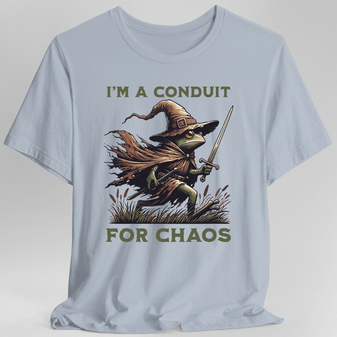 Printify T-Shirt Light Blue / S I'm A Conduit for Chaos T-shirt