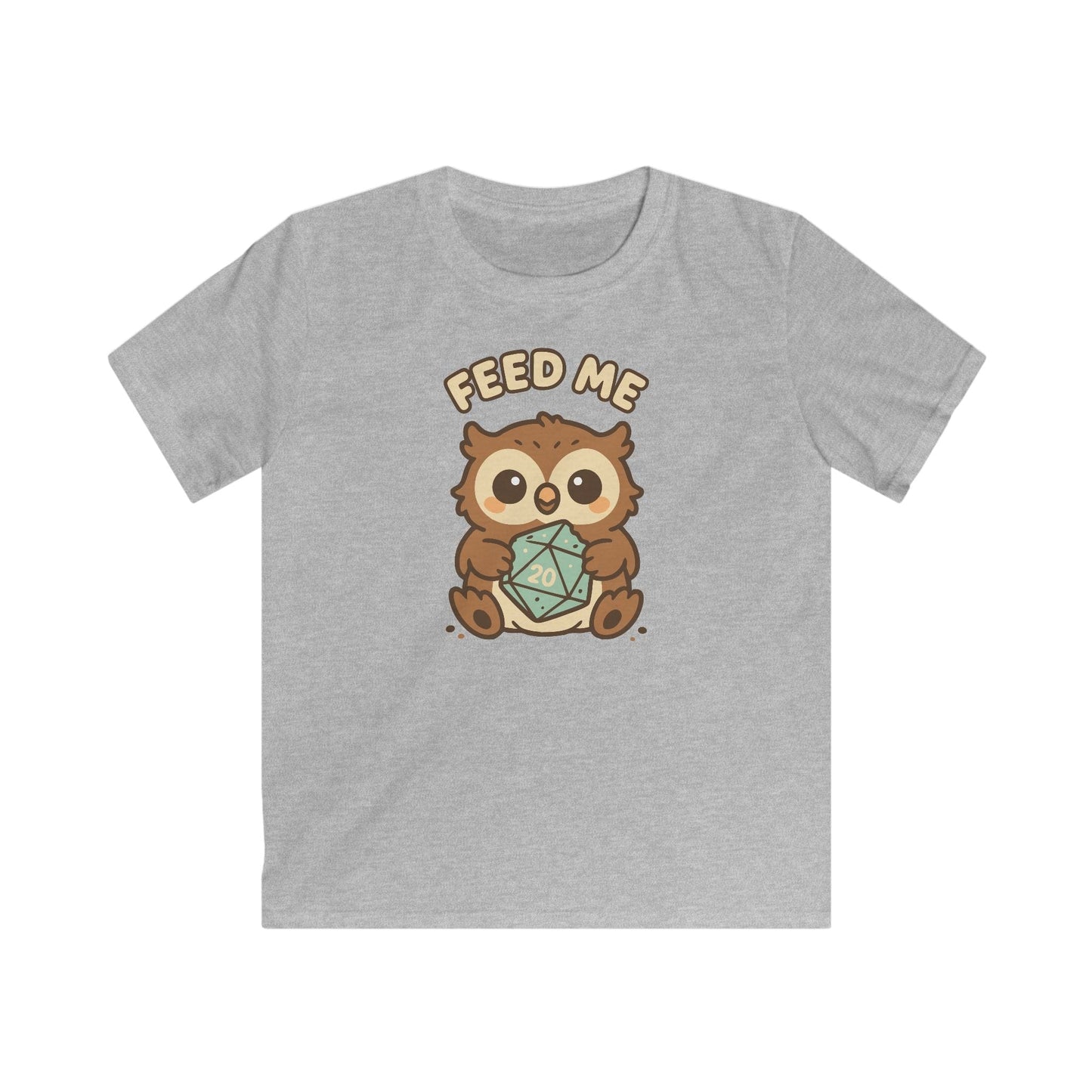 Printify Kids clothes Sport Grey / XS Kids D&D Owlbear Feed Me T-Shirt