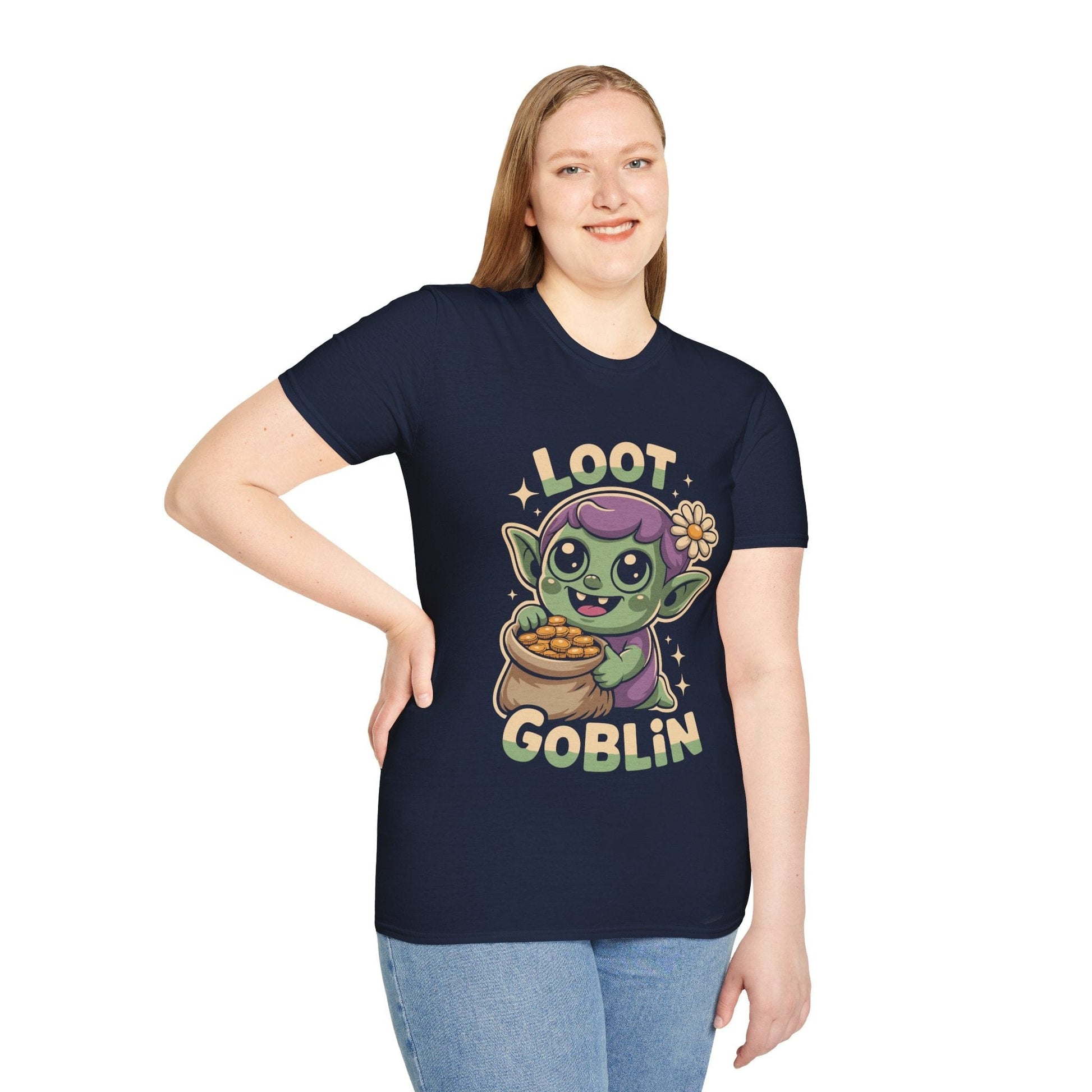 Printify T-Shirt Loot Goblin Shirt