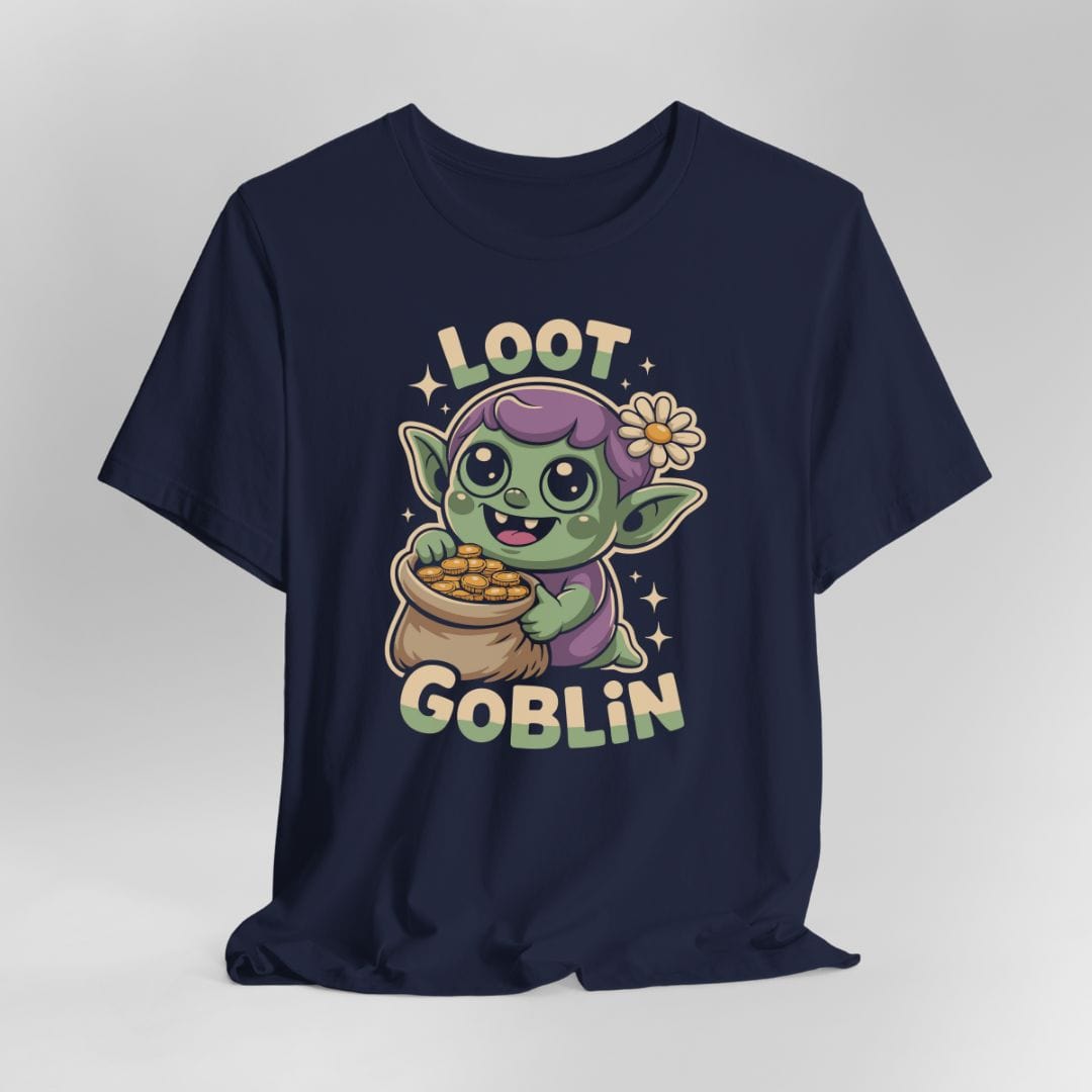Printify T-Shirt Loot Goblin Shirt