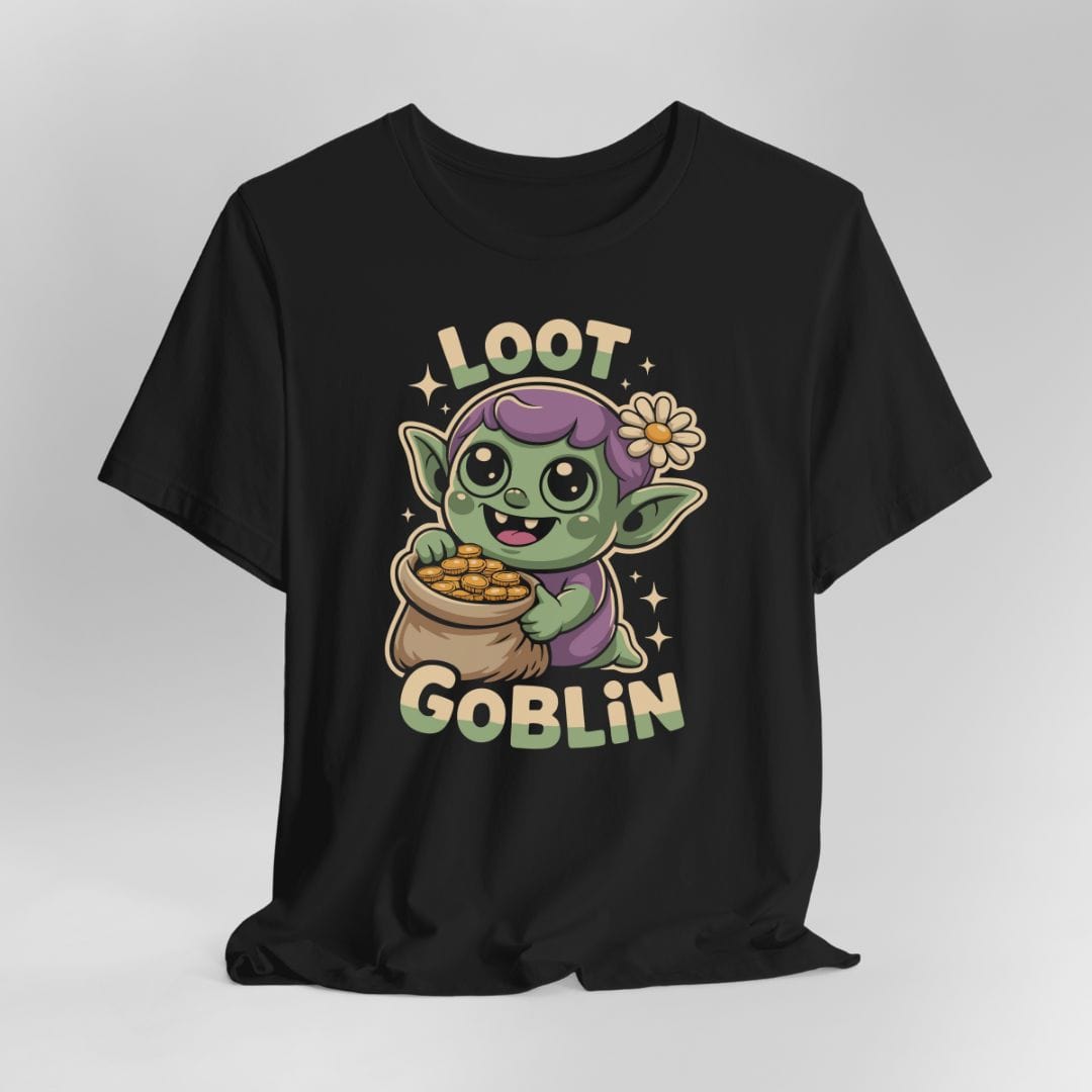 Printify T-Shirt Loot Goblin Shirt